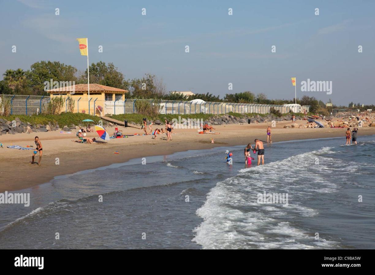 Camping Carabasse Vias Plage. Eksteriør bilde